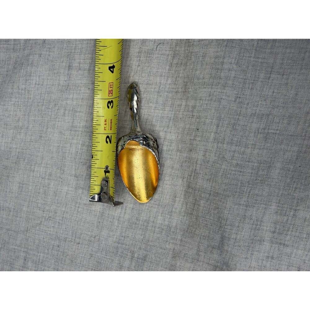 Ornate Victorian Raimond Silver-plated Sugar Scoop Vintage Silver Plate - Picture 6 of 7